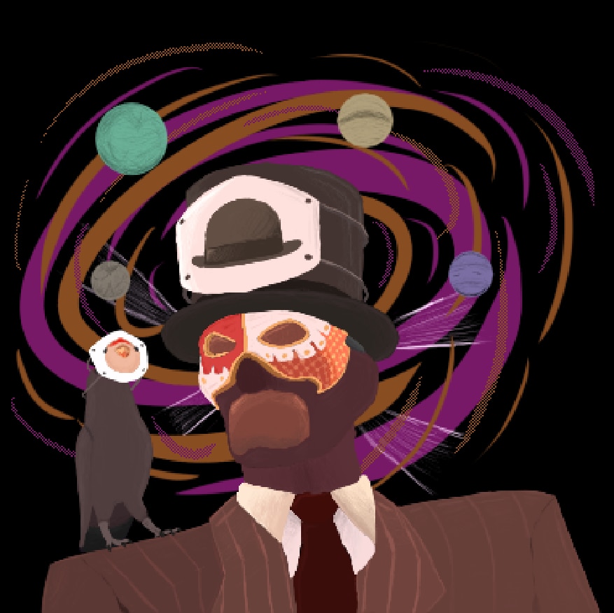 Time warp + orbiting planets